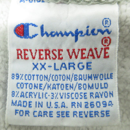 Champion | チャンピオン REVERSE WEAVE 'NEBRASKA WESLEYAN' カレッジスウェット スウェット グレー サイズ：XXL【三重本店】