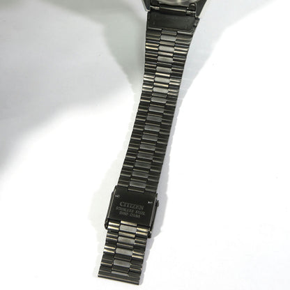 CITIZEN | シチズン BEAMS 別注 1984 CHRONO 腕時計 11-48-0748-848 クロノグラフ エコドライブ ブラック系×ホワイト×シルバー【三重本店】