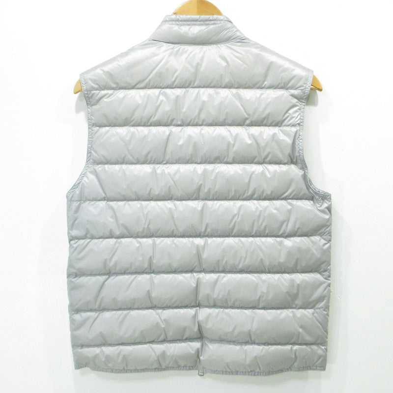 MONCLER | モンクレール GUI ダウンベスト I20911A10700 グレー シルバー サイズ：1【三重本店】