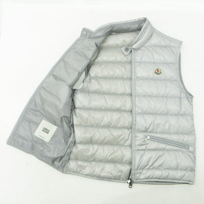 MONCLER | モンクレール GUI ダウンベスト I20911A10700 グレー シルバー サイズ：1【三重本店】
