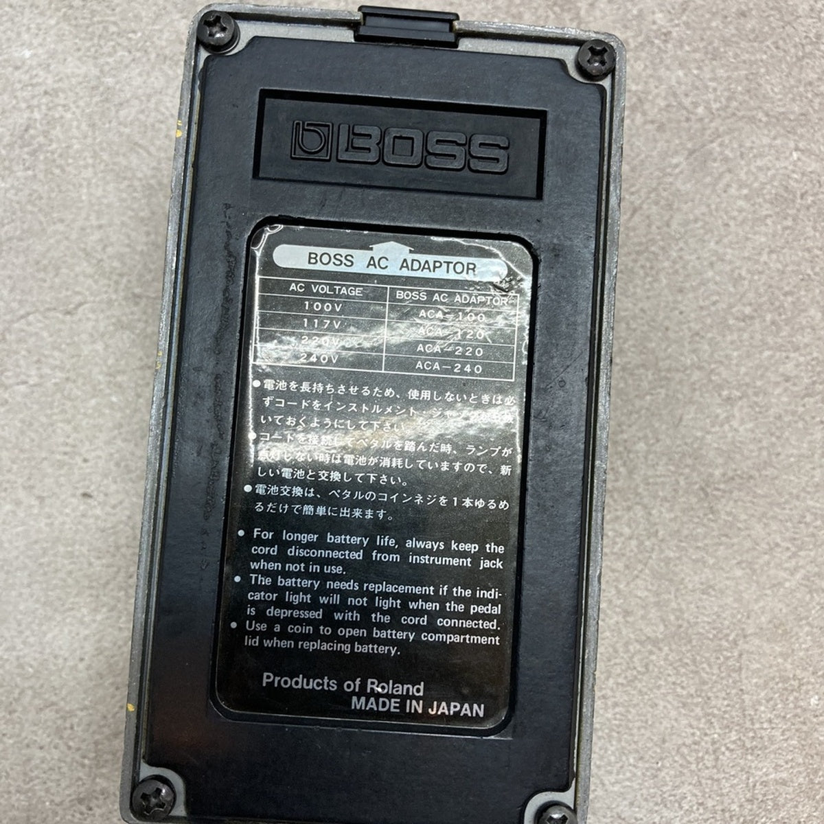 BOSS | ボス 楽器 OD-1 Over Drive 80年製 送料無料!!【三重本店】