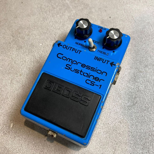 BOSS | ボス 楽器 CS-1 Compression Sustainer 銀ネジ 送料無料!!【三重本店】