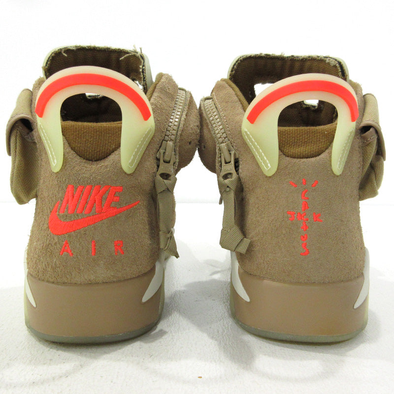 NIKE | ナイキ AIR JORDAN 6 RETRO SP TRAVIS SCOTT エアジョーダン 6 レトロ スぺシャル トラヴィス・スコット スニーカー DH0690-200 ブラウン 28cm【三重本店】