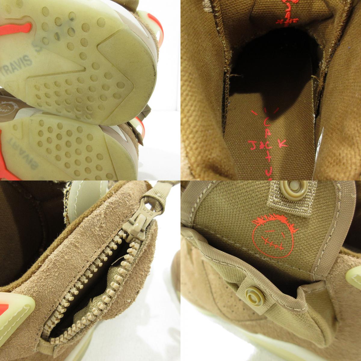 NIKE | ナイキ AIR JORDAN 6 RETRO SP TRAVIS SCOTT エアジョーダン 6 レトロ スぺシャル トラヴィス・スコット スニーカー DH0690-200 ブラウン 28cm【三重本店】