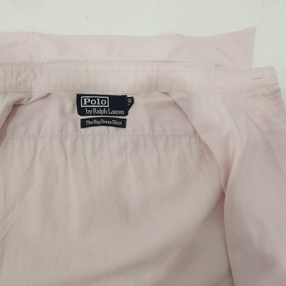 POLO RALPH LAUREN | ポロ・ラルフローレン the big dress shirt 長袖シャツ ピンク【三重本店】