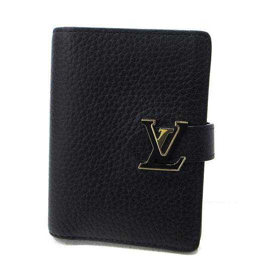 LOUIS VUITTON | ルイ・ヴィトン LVヴェルティカルウォレットコンパクト 二つ折り 二つ折り財布 M81561 ブラック【三重本店】