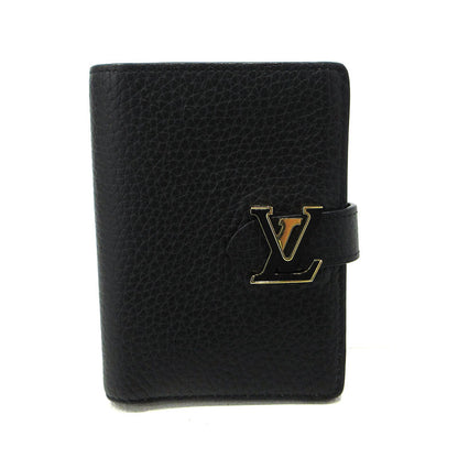 LOUIS VUITTON | ルイ・ヴィトン LVヴェルティカルウォレットコンパクト 二つ折り 二つ折り財布 M81561 ブラック【三重本店】