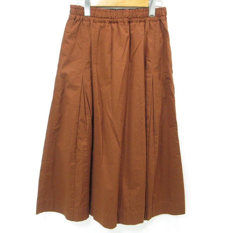 MHL | エムエイチエル スカート 595-4132500 ブラウン サイズ：1【三重本店】