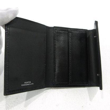 PORTER | ポーター PLUME 三つ折り財布 179-03874 ブラック【三重本店】