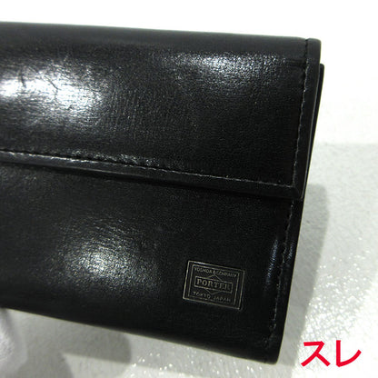 PORTER | ポーター PLUME 三つ折り財布 179-03874 ブラック【三重本店】