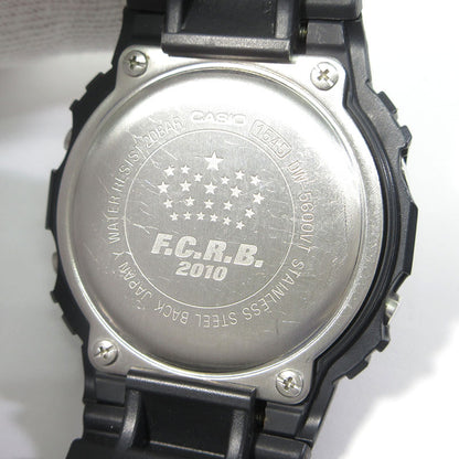 CASIO | カシオ G-SHOCK×F.C.R.B. コラボレーションモデル 腕時計 DW-5600VTSOPH-1JR デジタル表示 クオーツ ブラック【三重本店】