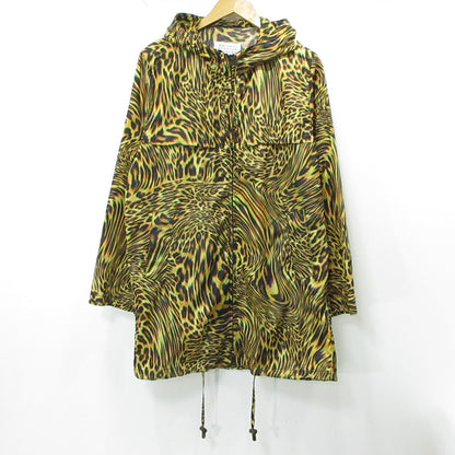 Maison Margiela | メゾンマルジェラ レオパードナイロンジャケット 豹柄 総柄ナイロンジップパーカー ナイロンジャケット S51AM0417 イエロー×ブラック ベージュ系 マルチカラー サイズ：36【三重本店】