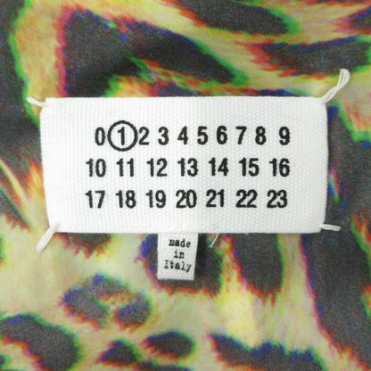 Maison Margiela | メゾンマルジェラ レオパードナイロンジャケット 豹柄 総柄ナイロンジップパーカー ナイロンジャケット S51AM0417 イエロー×ブラック ベージュ系 マルチカラー サイズ：36【三重本店】