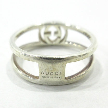 GUCCI | グッチ スリムオープンバンド インターロッキングG リング・指輪 298036-J8400-8106【三重本店】