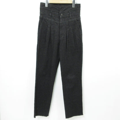 MAISON SPECIAL | メゾンスペシャル High Waist Denim Pants デニムパンツ ブラック サイズ：M【三重本店】
