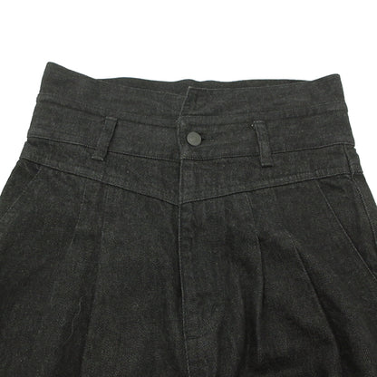 MAISON SPECIAL | メゾンスペシャル High Waist Denim Pants デニムパンツ ブラック サイズ：M【三重本店】