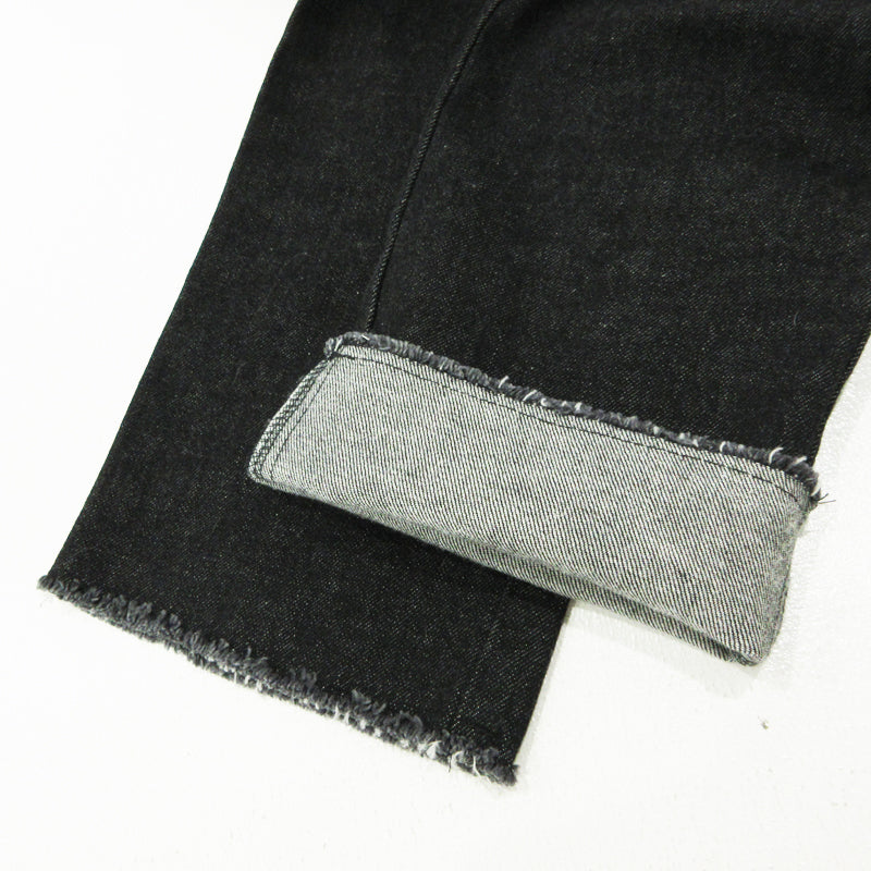 MAISON SPECIAL | メゾンスペシャル High Waist Denim Pants デニムパンツ ブラック サイズ：M【三重本店】