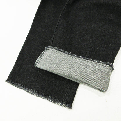 MAISON SPECIAL | メゾンスペシャル High Waist Denim Pants デニムパンツ ブラック サイズ：M【三重本店】