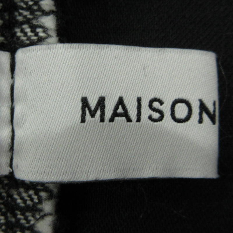 MAISON SPECIAL | メゾンスペシャル High Waist Denim Pants デニムパンツ ブラック サイズ：M【三重本店】
