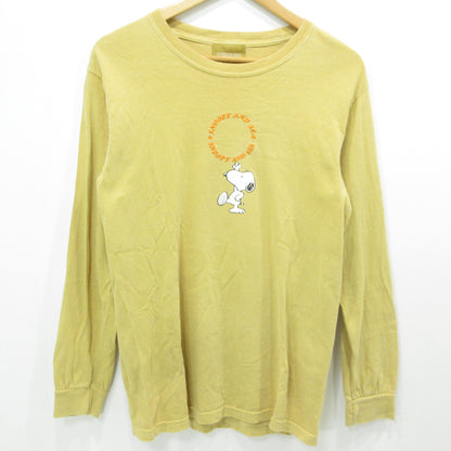 WIND AND SEA | ウィンダンシーウインダンシー PEANUTS 長袖Ｔシャツ イエロー サイズ：S【三重本店】