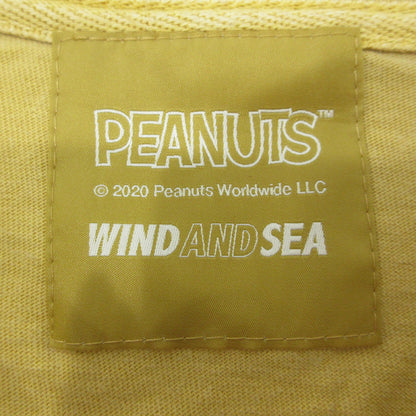 WIND AND SEA | ウィンダンシーウインダンシー PEANUTS 長袖Ｔシャツ イエロー サイズ：S【三重本店】