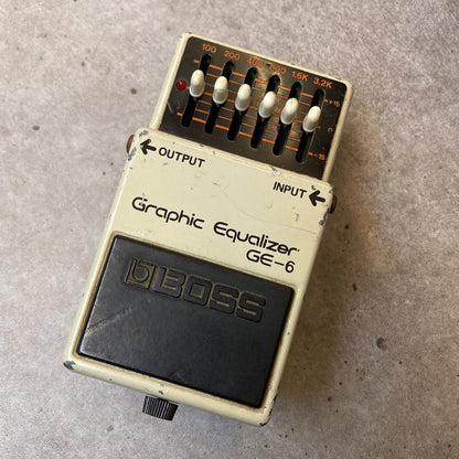 BOSS | ボス 楽器 GE-6 Graphic Equalizer【三重本店】