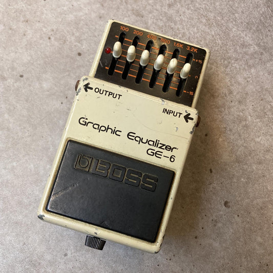 BOSS | ボス 楽器 GE-6 Graphic Equalizer【三重本店】