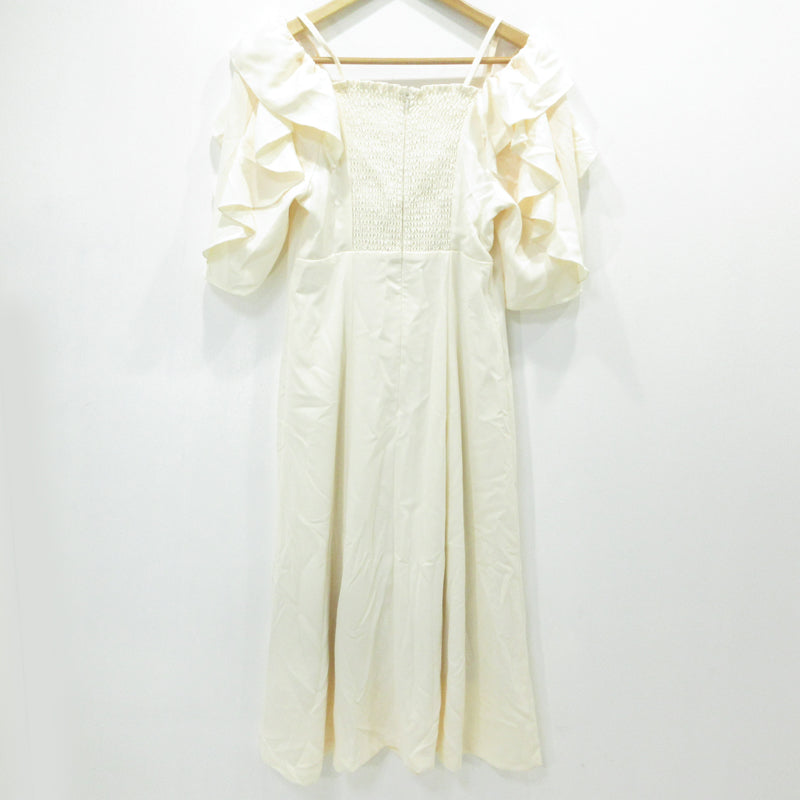 JILL BY JILL STUART | ジルバイジルスチュアート ビスチェキリカエラッフルワンピース ワンピース 125-3140018 ホワイト サイズ：M【三重本店】