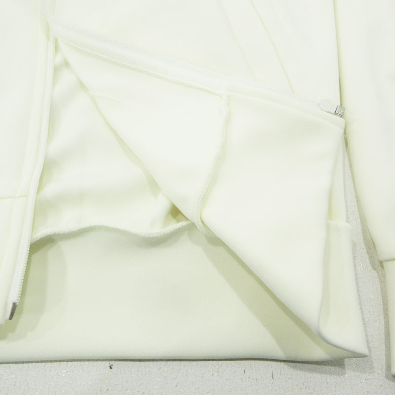 PLAY COMME des GARCONS | プレイコムデギャルソン ジップアップパーカー インベーダー パーカー AZ-T334-051-3-4 ホワイト サイズ：M【三重本店】