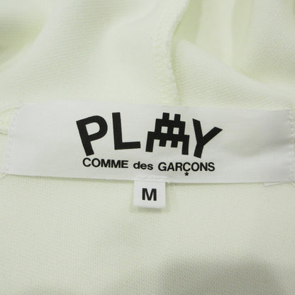 PLAY COMME des GARCONS | プレイコムデギャルソン ジップアップパーカー インベーダー パーカー AZ-T334-051-3-4 ホワイト サイズ：M【三重本店】