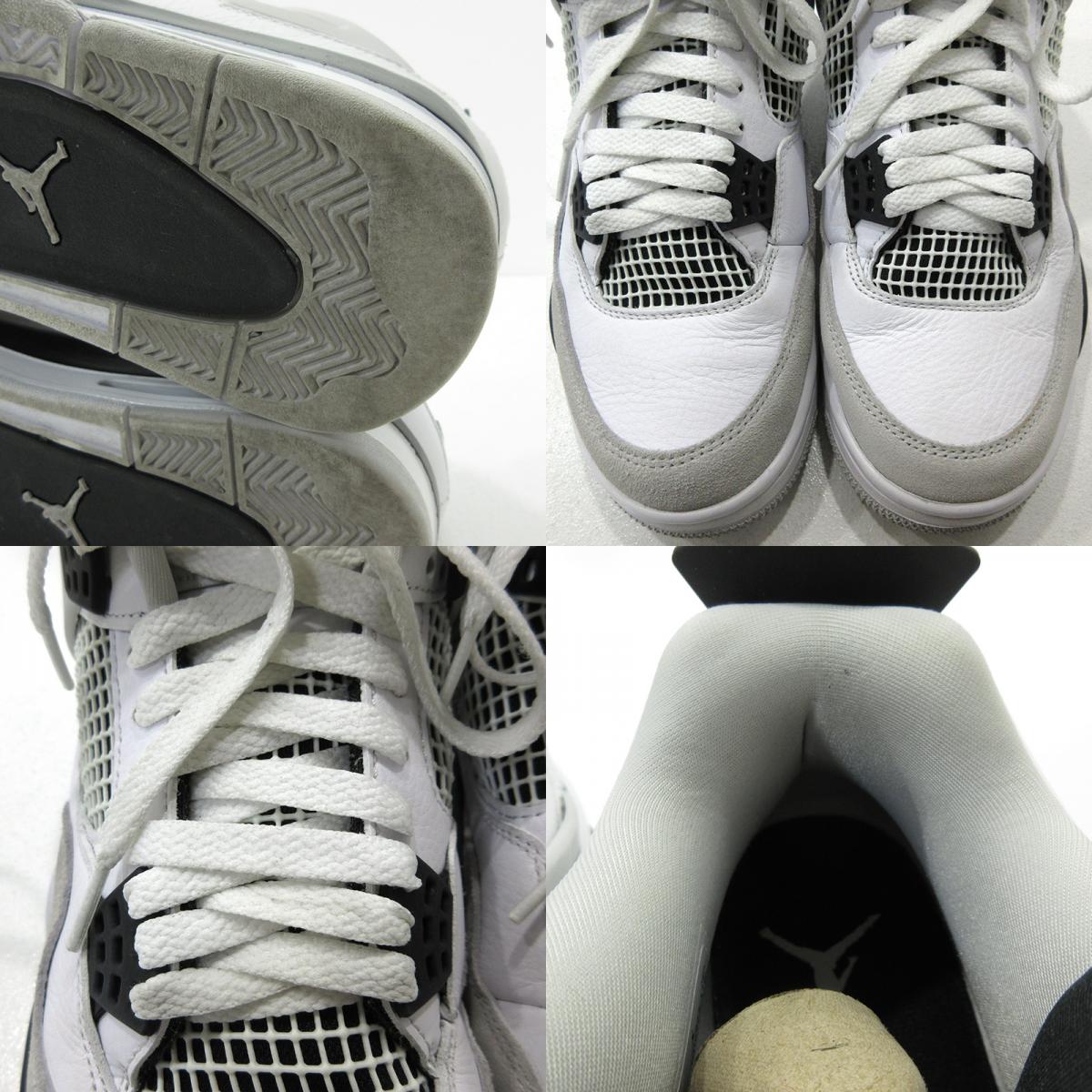 NIKE | ナイキ AIR JORDAN 4 RETRO エア ジョーダン 4 レトロ スニーカー DH6927-111 ホワイト 26.5cm【三重本店】