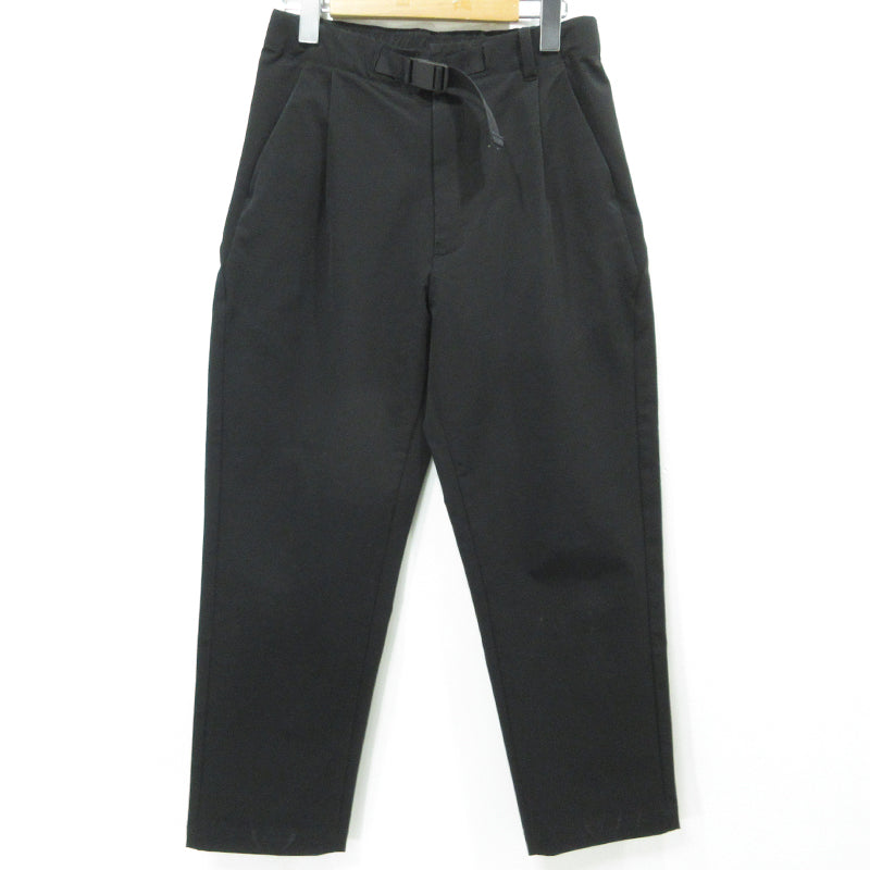 GOLDWIN | ゴールドウィン ワンタックテーパードストレッチパンツ パンツ GL73172 ブラック【三重本店】