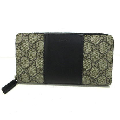 GUCCI | グッチ ラウンドファスナー 長財布 779879 KGDHN 9769 ベージュ×ブラック【三重本店】