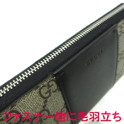 GUCCI | グッチ ラウンドファスナー 長財布 779879 KGDHN 9769 ベージュ×ブラック【三重本店】
