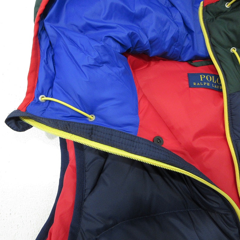 RALPH LAUREN | ラルフローレン クッキーパッチダウンベスト ダウンベスト レッド サイズ：S【三重本店】