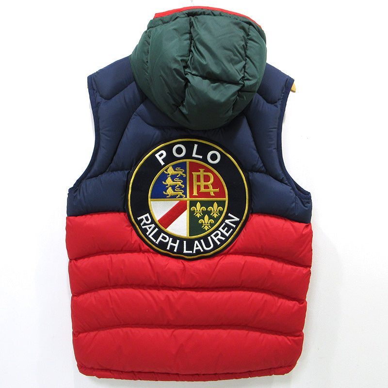 RALPH LAUREN | ラルフローレン クッキーパッチダウンベスト ダウンベスト レッド サイズ：S【三重本店】