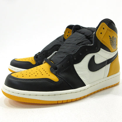 NIKE | ナイキ AIR JORDAN 1 RETRO HIGH OG エア ジョーダン 1 レトロ ハイ オリジナル スニーカー 555088-711 イエロー 27cm【三重本店】