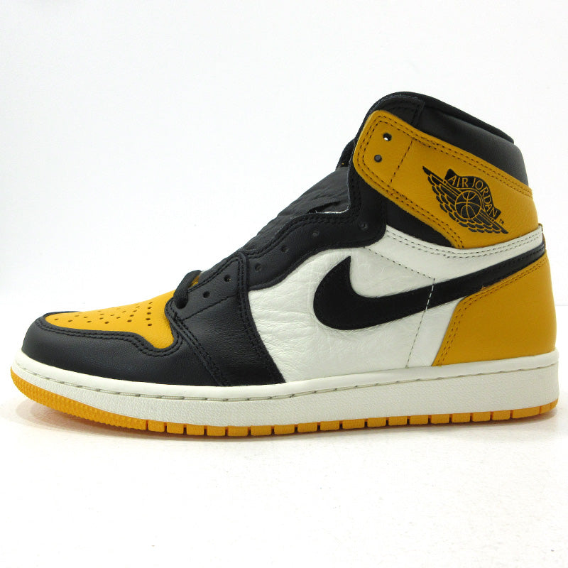 NIKE | ナイキ AIR JORDAN 1 RETRO HIGH OG エア ジョーダン 1 レトロ ハイ オリジナル スニーカー 555088-711 イエロー 27cm【三重本店】