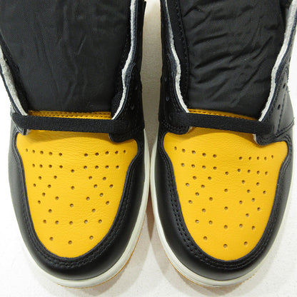 NIKE | ナイキ AIR JORDAN 1 RETRO HIGH OG エア ジョーダン 1 レトロ ハイ オリジナル スニーカー 555088-711 イエロー 27cm【三重本店】