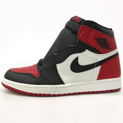 NIKE | ナイキ AIR JORDAN 1 RETRO HIGH OG BRED TOE スニーカー 555088-610 レッド 28cm【三重本店】