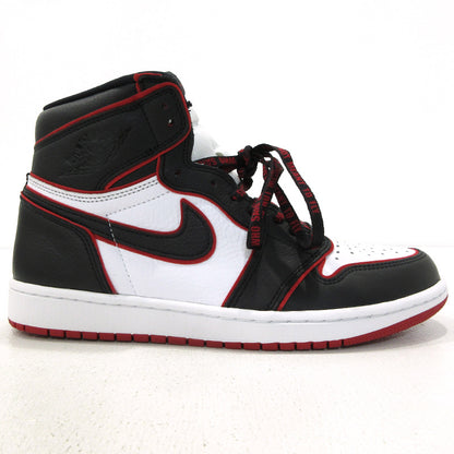 NIKE | ナイキ AIR JORDAN 1 RETRO HIGH OG エアジョーダン 1 レトロ ハイ オリジナル ブラッドライン スニーカー 555088-062 レッド 28cm【三重本店】