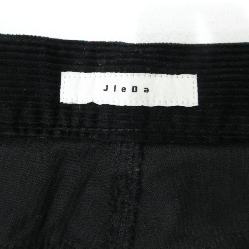 Jieda | ジエダ ダメージコーデュロイパンツ パンツ Jie-22WPT15 ブラック サイズ：1【三重本店】