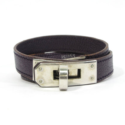 HERMES | エルメス ケリー ドゥブルトゥール レザーブレスレット ブレスレット パープル系【三重本店】