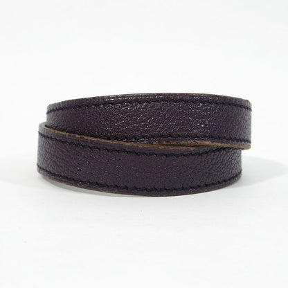 HERMES | エルメス ケリー ドゥブルトゥール レザーブレスレット ブレスレット パープル系【三重本店】
