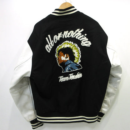 reversal | リバーサル 那須川天心 TEAM TENSHIN VARSITY JACKET T700 スタジャン ブラック サイズ：XL【三重本店】