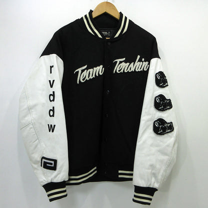 reversal | リバーサル 那須川天心 TEAM TENSHIN VARSITY JACKET T700 スタジャン ブラック サイズ：XL【三重本店】