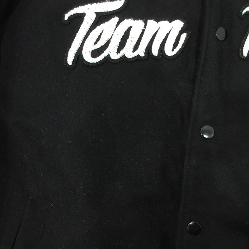 reversal | リバーサル 那須川天心 TEAM TENSHIN VARSITY JACKET T700 スタジャン ブラック サイズ：XL【三重本店】