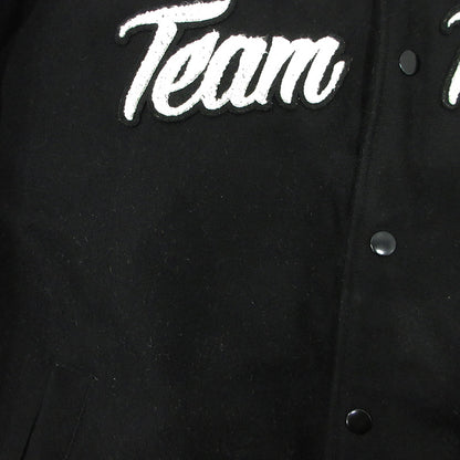 reversal | リバーサル 那須川天心 TEAM TENSHIN VARSITY JACKET T700 スタジャン ブラック サイズ：XL【三重本店】