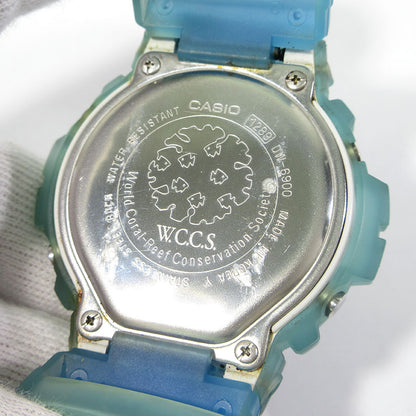 CASIO | カシオ G-SHOCK DIGITAL "W.C.C.S.(世界サンゴ礁保護協会) 限定モデル" 腕時計 DW-6900WC-2BT デジタル表示 クオーツ ブルー系など【三重本店】