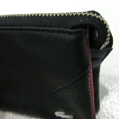 LACOSTE | ラコステ コンビウォレット ポーチ NH0102K ブラック【三重本店】